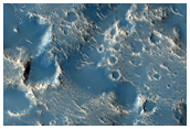 Terrain at Margins of Flows West of Elysium Region