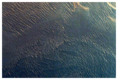 Re-image Steep North-Polar Boundary Scarp for Mass Wasting