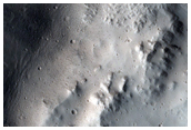Western Half of Fresh Crater on Alba Patera