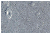 Westernmost End of Athabasca Valles Lava