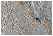 Nier Crater Ejecta and Adjacent Terrain