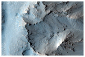 Western Rim Well-Preserved 25-Kilometer Diameter Crater in Acidalia Region