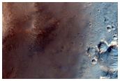 Terrain West of Possible Clay-Bearing Units of Mawrth Vallis