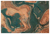 North Polar Landforms Seen in MOC S0100410