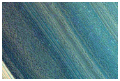 Steep North-Polar Boundary Scarp Mass Wasting