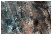 Clay Diversity on Flank of Mawrth Vallis