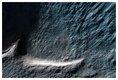 Gullied Crater Wall