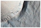 Well-Preserved 1-Kilometer Diameter Impact Crater on Northern Plains