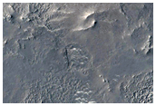 Layered Material Seen in MOC Image M0807392 in Focas Crater