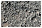 Rock Outcrop in Crater