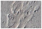 Lava in Olympus Mons Aureole