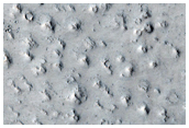 Landforms in Tartarus Colles
