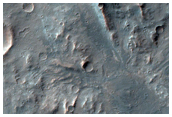Light-Toned Materials on Floor of Coprates Chasma