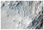 Central Peak Unnamed Crater near Tempe Terra
