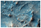 Channel and Depression in Northeast Syrtis Major Planum