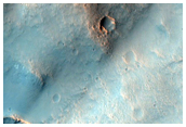 Central Structure of Wahoo Crater