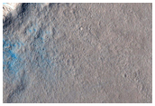 Crater West of Erebus Montes in Arcadia Planitia