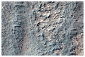 Overlapping Landslide Deposits within Coprates Chasma
