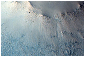 Cones at Edge of North Polar Layered Deposits