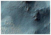 Dissected Terrain Northeast of Polotsk Crater