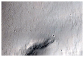 Landslide in Material Seen in MOC Image M03-05803
