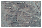 Upstream End of Eberswalde Crater Fan