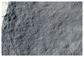 Small Rayed Crater in Elysium Planitia