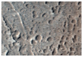 Lava Channel on the North Flank of Ascraeus Mons