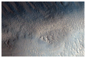 Chryse Planitia Layering in Cairns Crater near Viking 1 Landing Site