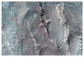 Eastern Side of Melas Region Basin with Layering