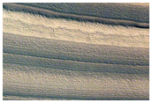 Exposure of North Polar Layers