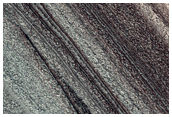 Gemina Lingula Scarp with Outcrop of Layered Deposits and Unconformities
