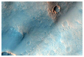 Central Structure of Wahoo Crater