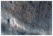 Depositional Fan Emanating From Young Fluvial Valleys in Lyot Crater