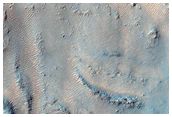 Crater in Southeastern Sinus Meridiani