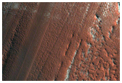 North Polar Equator-Facing Trough Wall