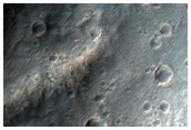Overlapping Landslide Deposits in Margaritifer Terra