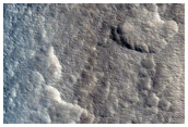Apron Material in Region North of Tempe Terra