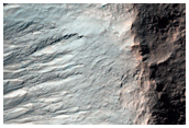 Gullied Crater Wall