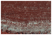 Exposure of North Polar Layered Deposits