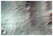 Bedrock Exposures in Well-Preserved 30-Kilometer Diameter Crater