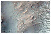 Ridges in Crater in Terra Sirenum