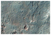 Valleys West of Fan in Eberswalde Crater
