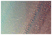 Exposure of North Polar Layered Deposits