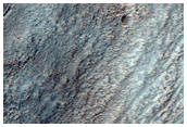 Possible Inverted Channel Leading to Crater in Hellas Planitia