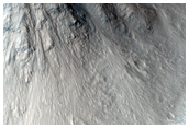 Alcoves on Mesa in Lobo Vallis
