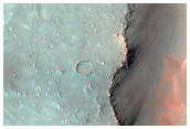 Aeolian Features in Valley in North Syrtis Major