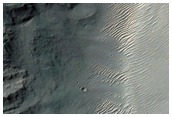 Central Pit of an Impact Crater