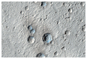 Cluster of Zunil Crater Secondaries