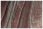 Exposure of North Polar Layered Deposits